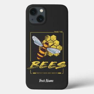 Funda Para iPhone 13 Salven las abejas para apicultores y piratas