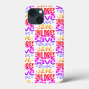Funda Para iPhone 13 Mini Salven niños, salven vidas
