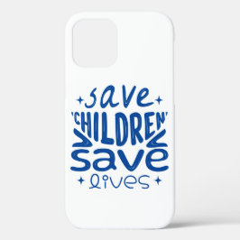 Funda Para iPhone 12 Pro Salven niños, salven vidas