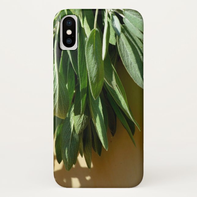 Funda De Case-Mate Para iPhone Salvia recién cortada (Reverso)