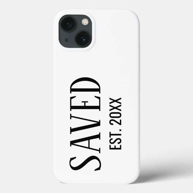 Funda De Case-Mate Para iPhone Salvos Establecidos Gorra Negra Christian (Reverso)