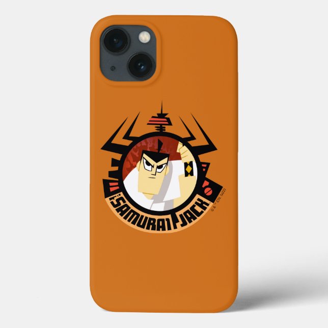 Funda De Case-Mate Para iPhone Samurai Jack En El Marco Futurista De Aku (Reverso)