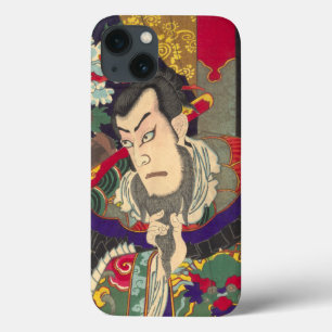 Funda Para iPhone 13 Samurai japonés Kabuki Chikanobu