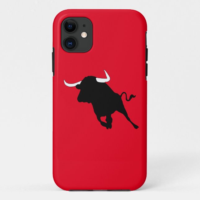 Funda De Case-Mate Para iPhone San Fermín Bull (Reverso)