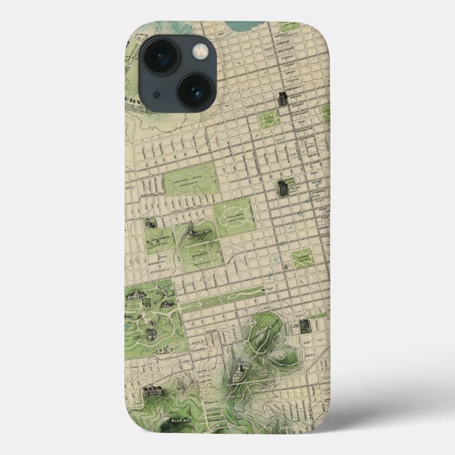 Funda De Case-Mate Para iPhone San Francisco (Reverso)