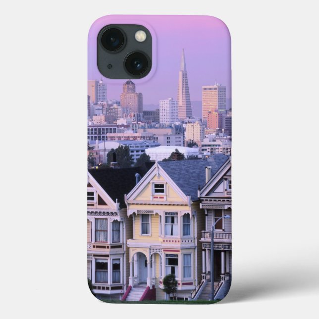 Funda De Case-Mate Para iPhone San Francisco, California. Vista de Victoria (Reverso)