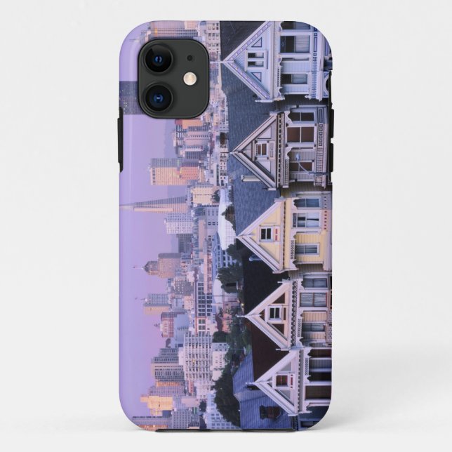 Funda De Case-Mate Para iPhone San Francisco, California. Vista de Victoria (Reverso)