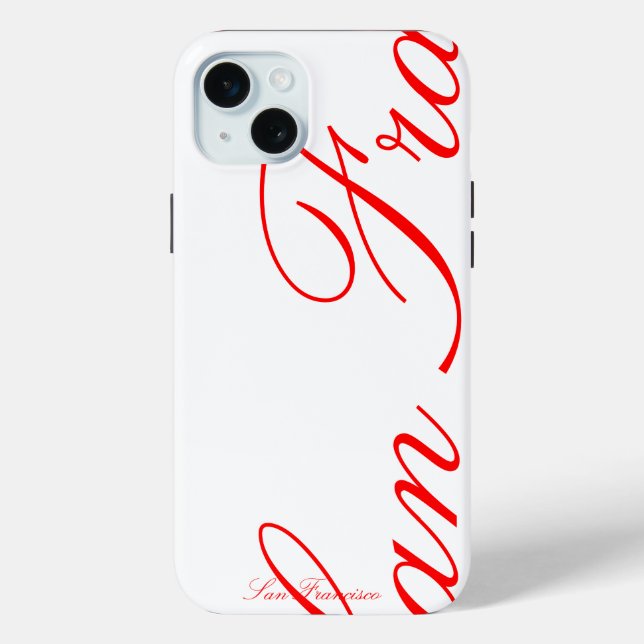 Funda De Case-Mate Para iPhone San Francisco - hermoso estuche para iPhone (Reverso )
