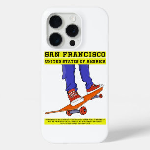 Funda Para iPhone 15 Pro San Francisco, USA Skate