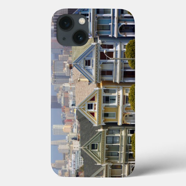 Funda De Case-Mate Para iPhone San Francisco's Famous Painted Ladies (Reverso)