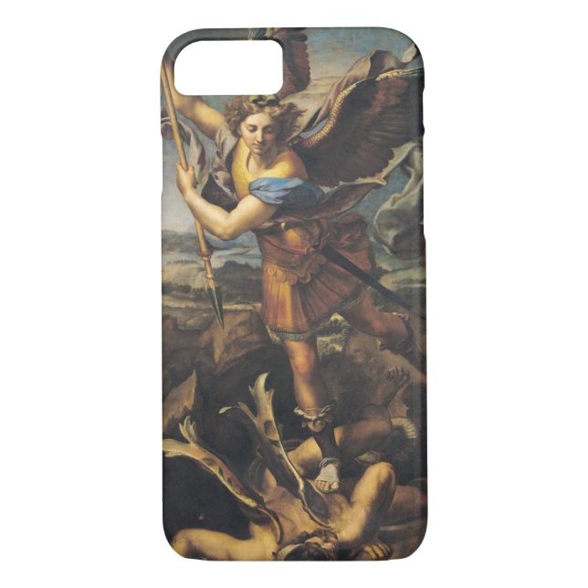 Funda De Case-Mate Para iPhone San Miguel abrumador del Demonio, 1518 (Reverso)