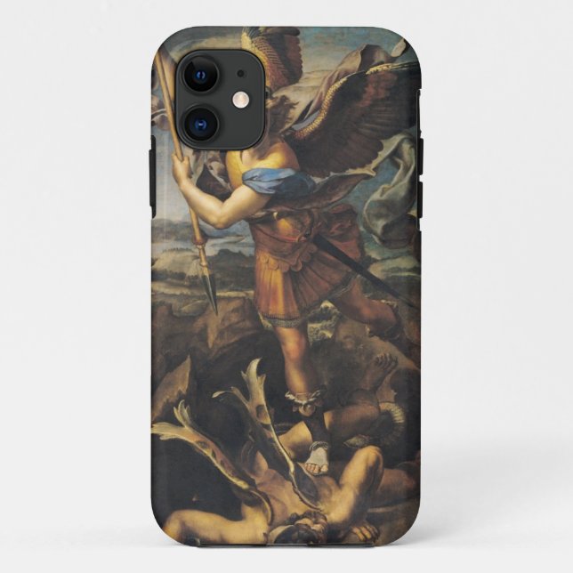 Funda De Case-Mate Para iPhone San Miguel abrumador del Demonio, 1518 (Reverso)