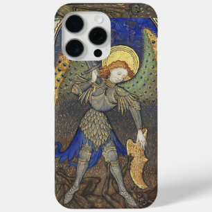 Funda Para iPhone 15 Pro Max San Miguel el Arcángel con el diablo