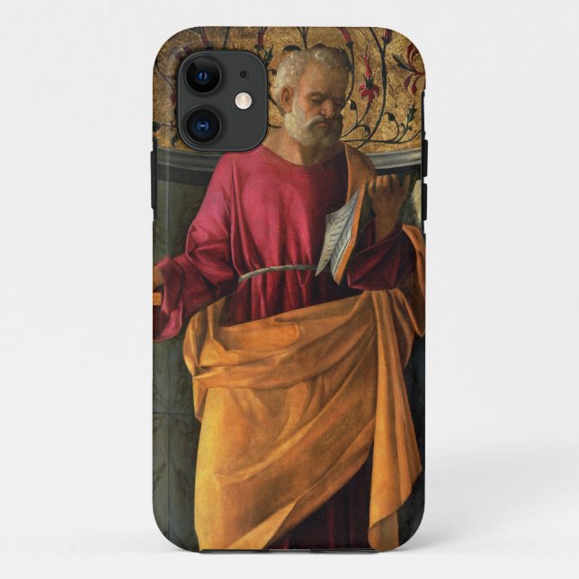 Funda De Case-Mate Para iPhone San Pedro (tempera en lona) (Reverso)