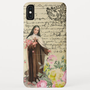 Funda Para iPhone XS Max San Terés Rosas Carmelita Católica Religiosa