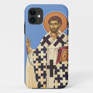 Funda Para iPhone 11 San Timoteo de Éfeso Arte Ortodoxo Tradicional