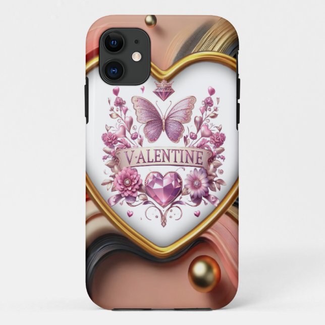 Funda De Case-Mate Para iPhone San Valentín (Reverso)