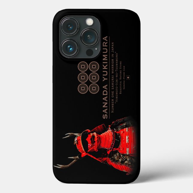 Funda De Case-Mate Para iPhone SANADA YUKIMURA (Red ver.) (Reverso )