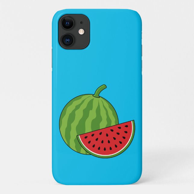 Funda De Case-Mate Para iPhone Sandía y Slice (Reverso)