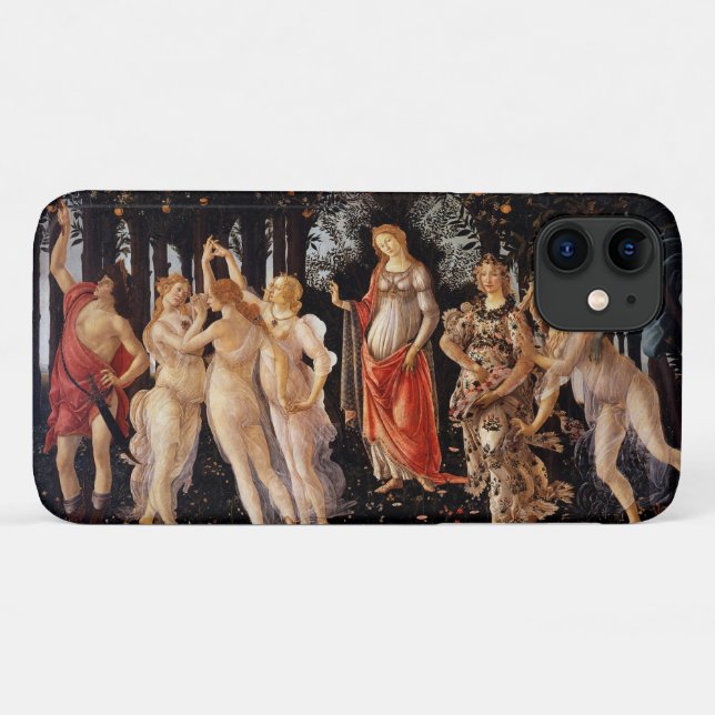 Funda De Case-Mate Para iPhone Sandro Botticelli Primavera Arte Refinado (Reverso (horizontal))