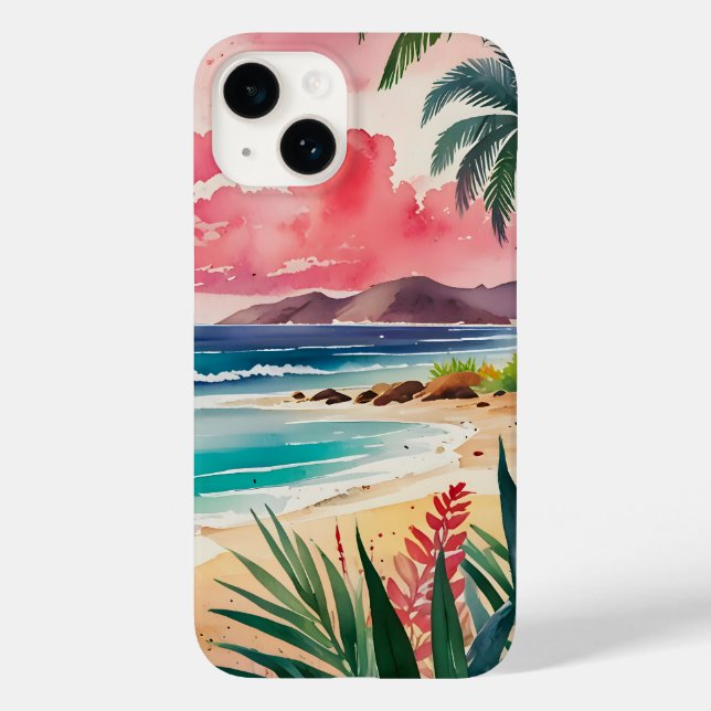Funda De Case-Mate Para iPhone Sandy Toes (Reverso )