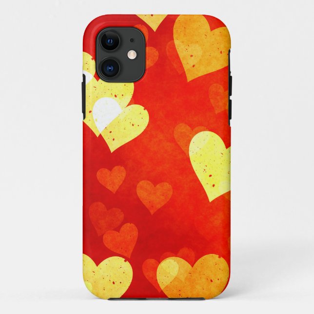 Funda De Case-Mate Para iPhone Sangre de corazones (Reverso)
