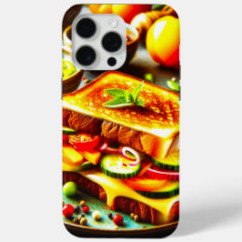 Funda Para iPhone 15 Pro Max Sanos Reuniones Indulgentes: Un Delicioso Queso A 