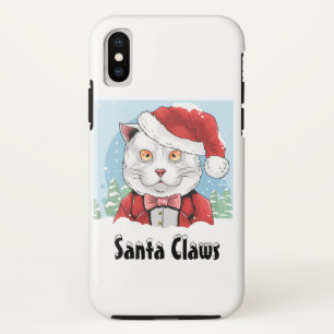 Funda Para iPhone X Santa Clas