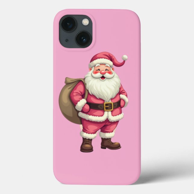 Funda De Case-Mate Para iPhone Santa Claus (Reverso)