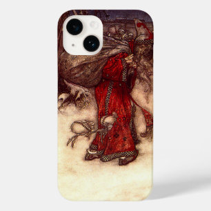 Funda Para iPhone 14 De Case-Mate Santa Claus Arthur Rackham
