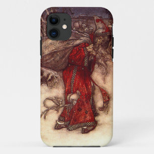 Funda Para iPhone 11 Santa Claus Arthur Rackham