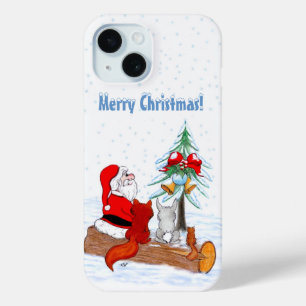 title_seo2 Santa Claus con Fox de Conejo y Squirrel