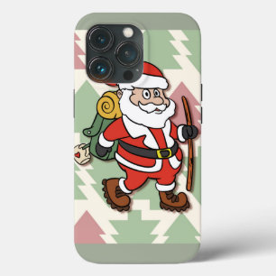 Funda Para iPhone 13 Pro Santa Claus hiker