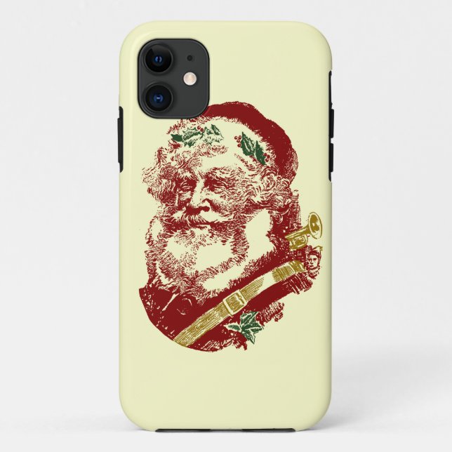 Funda De Case-Mate Para iPhone Santa Claus V1 (Reverso)