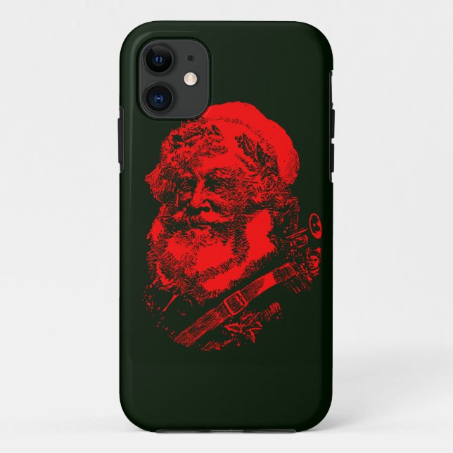 Funda De Case-Mate Para iPhone Santa Claus V2 (Reverso)