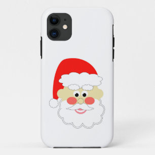 Funda Para iPhone 11 Santa de dibujos animados rojo blanco Navidad niño