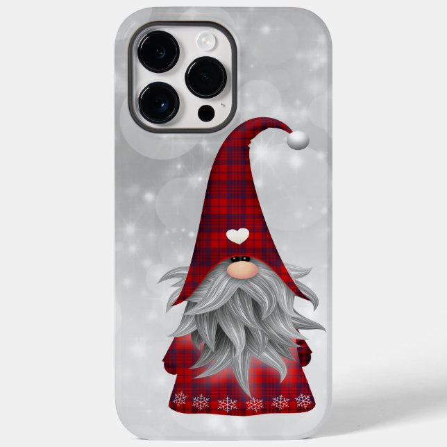 Funda De Case-Mate Para iPhone Santa de Navidad        (Reverso )