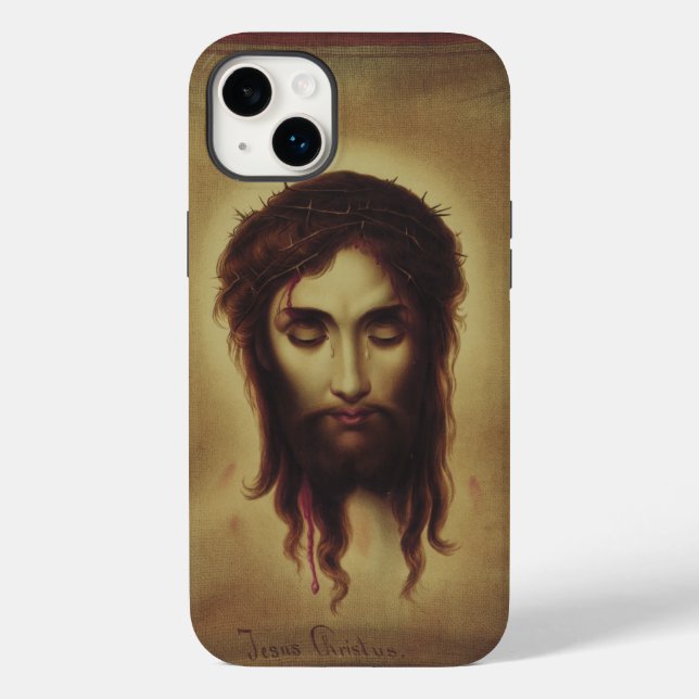 Funda De Case-Mate Para iPhone Santa Faz de Jesucristo (Reverso )