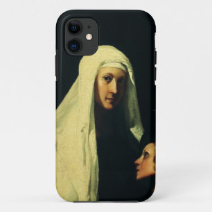 Funda Para iPhone 11 Santa Francesca de Roma Ángel de la Guarda Arte Fi