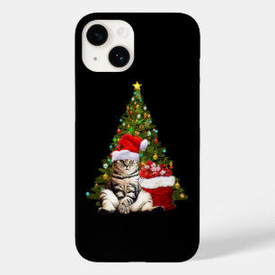 Funda Para iPhone 14 De Case-Mate Santa Gato