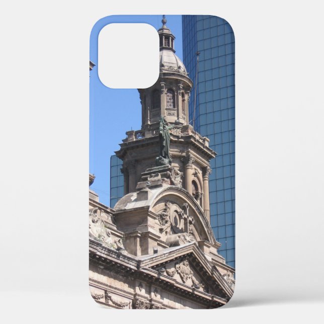 Funda De Case-Mate Para iPhone Santiago de Chile, viejo y nuevo (Reverso )