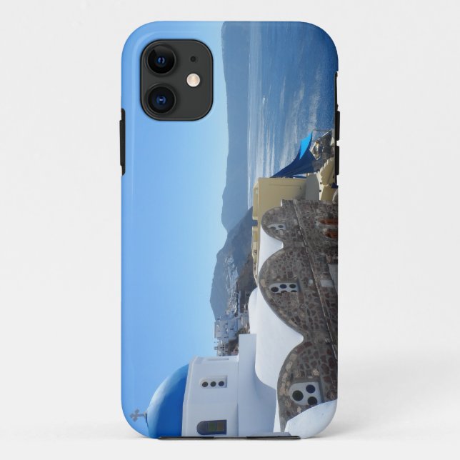 Funda De Case-Mate Para iPhone Santorini, Grecia (Reverso)