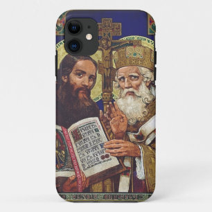 Funda Para iPhone 11 Santos Cirilo y Metodio Patronos de Europa