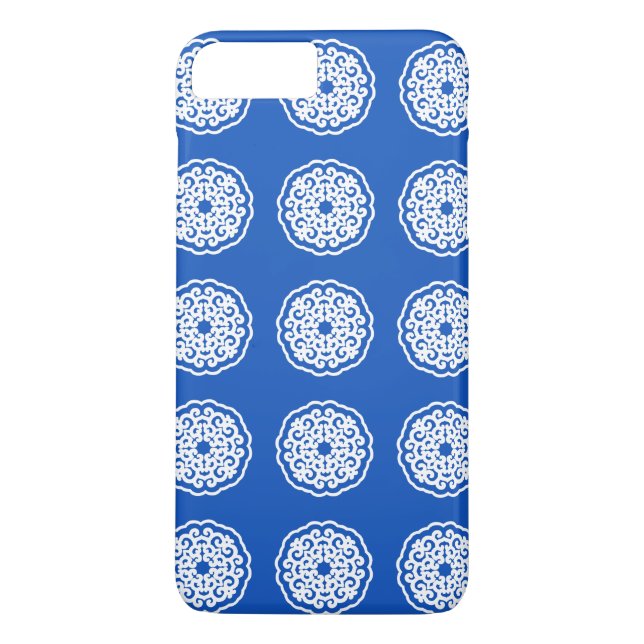 Funda De Case-Mate Para iPhone Sapphire Asian Moods Mandalla (Reverso)