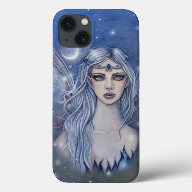 Funda De Case-Mate Para iPhone Sapphire Fairy Mystical Fantasy Art (Reverso)