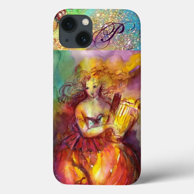 FUNDA DE Case-Mate PARA iPhone SAPPHO, BAILE, MÚSICA Y MONOGRAMA DE POESÍA (Reverso)