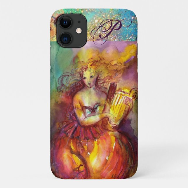 FUNDA DE Case-Mate PARA iPhone SAPPHO, BAILE, MÚSICA Y MONOGRAMA DE POESÍA (Reverso)