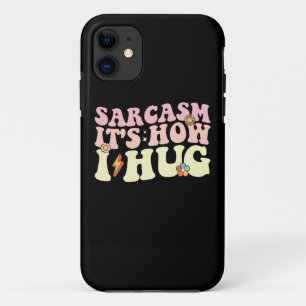 Funda Para iPhone 11 Sarcasmo es como abro a Groovy Retro
