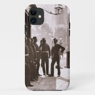 Funda Para iPhone 11 Sargentos de reclutamiento en Westminster, 1876-77