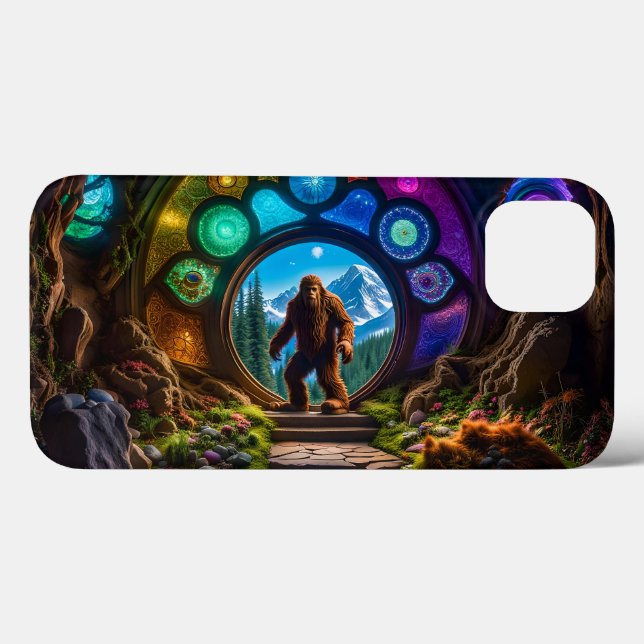 Funda De Case-Mate Para iPhone Sasquatch Dimensional Portal (Reverso (Horizontal))